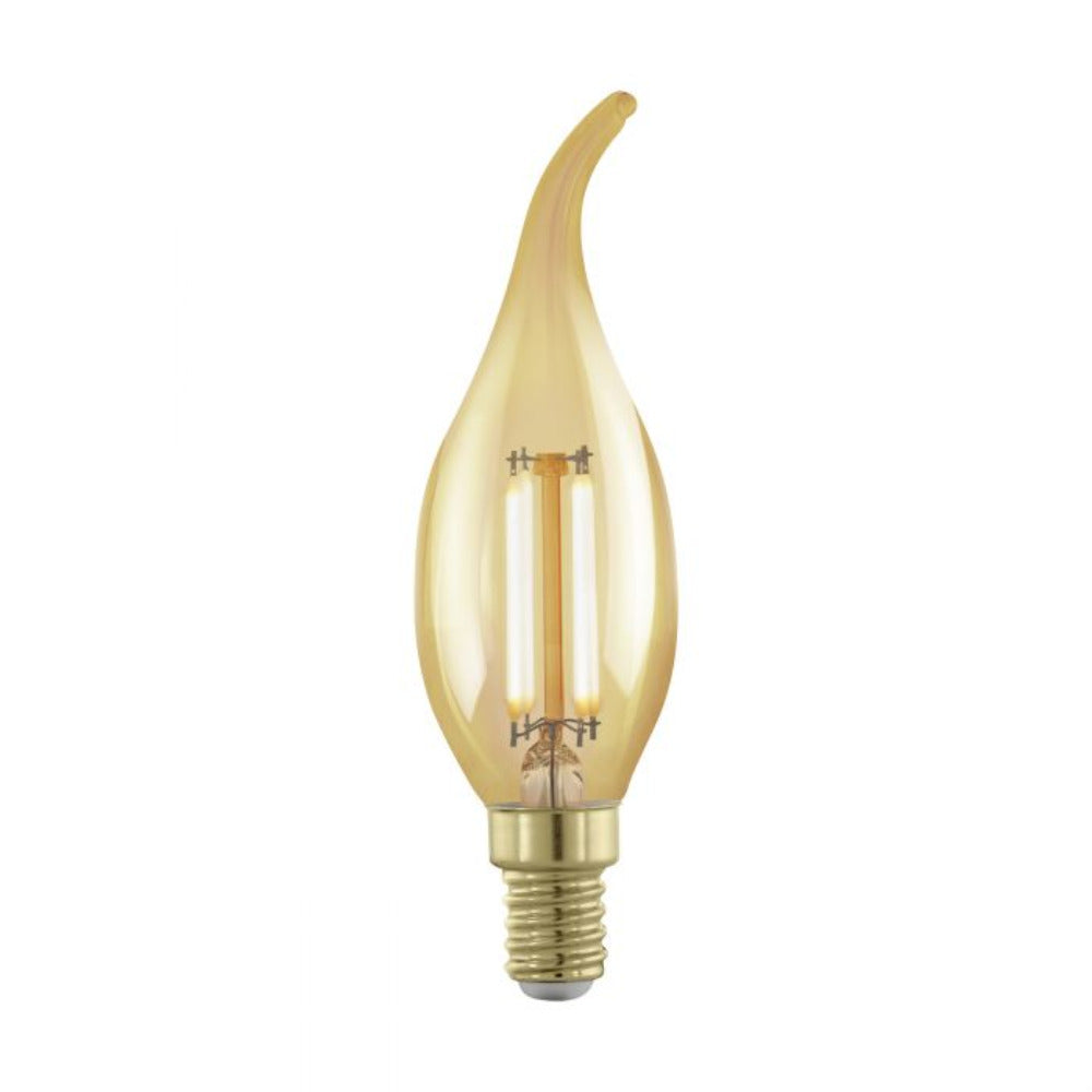 Buy LED Filament Globes Australia Bulb LED CF35 Globe ES 240V 4W Warm White 1700K - 110071