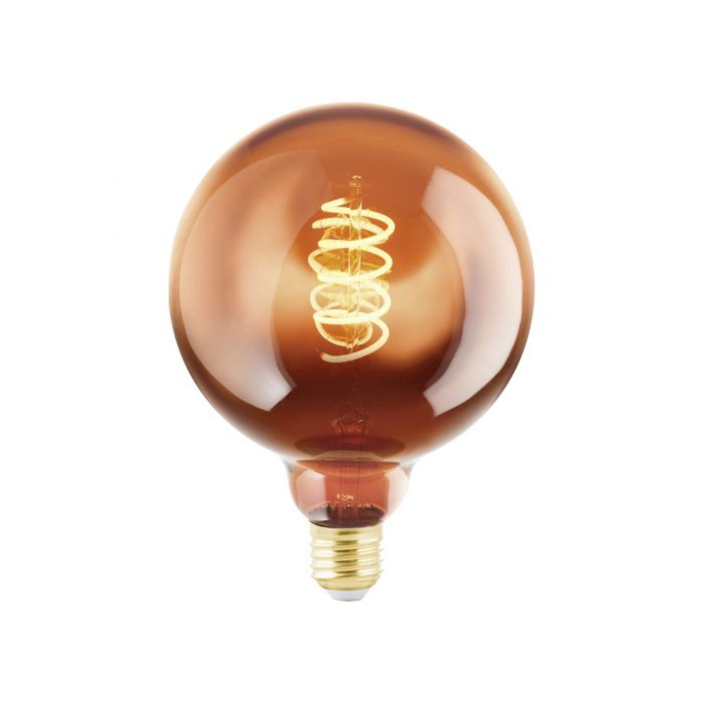 Buy LED Filament Globes Australia Bulb LED G125 Globe ES 240V 4W Warm White 2000K - 110093