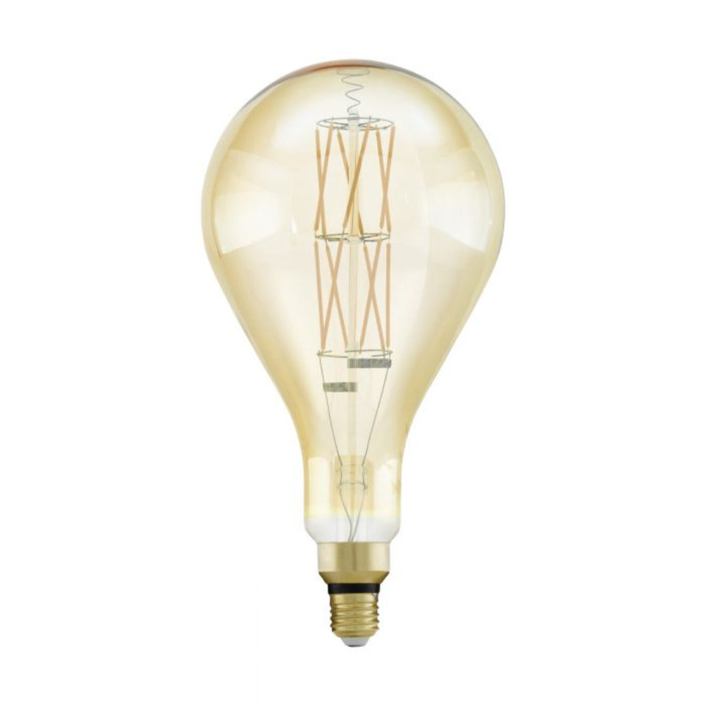Buy LED Filament Globes Australia Bulb LED PS160 Globe ES 240V 8W Warm White 2100K / Amber - 110111