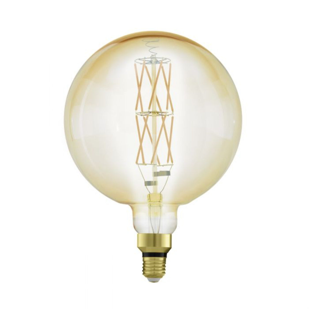 Buy LED Filament Globes Australia Bulb LED G200 Globe ES 240V 8W Warm White 2100K / Amber - 110112