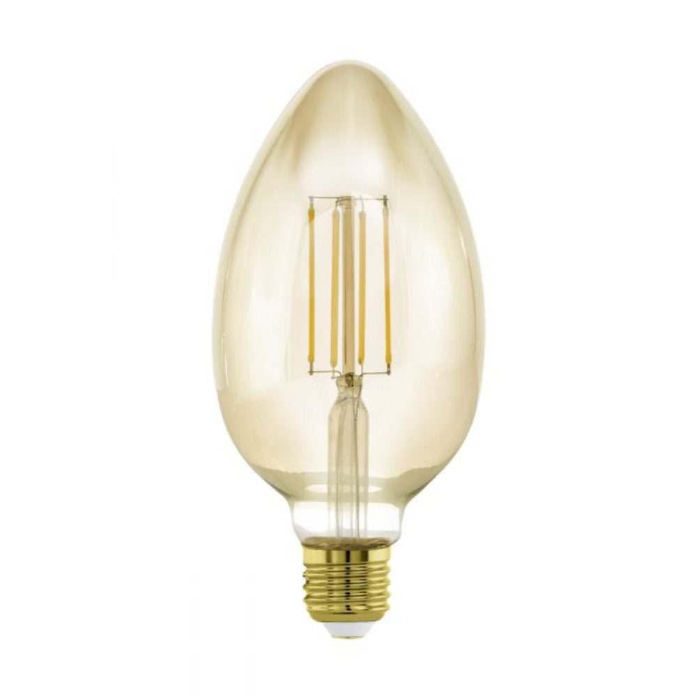 Bulb LED B80 Globe ES 240V 4.5W Warm White 2200K / Amber - 110113