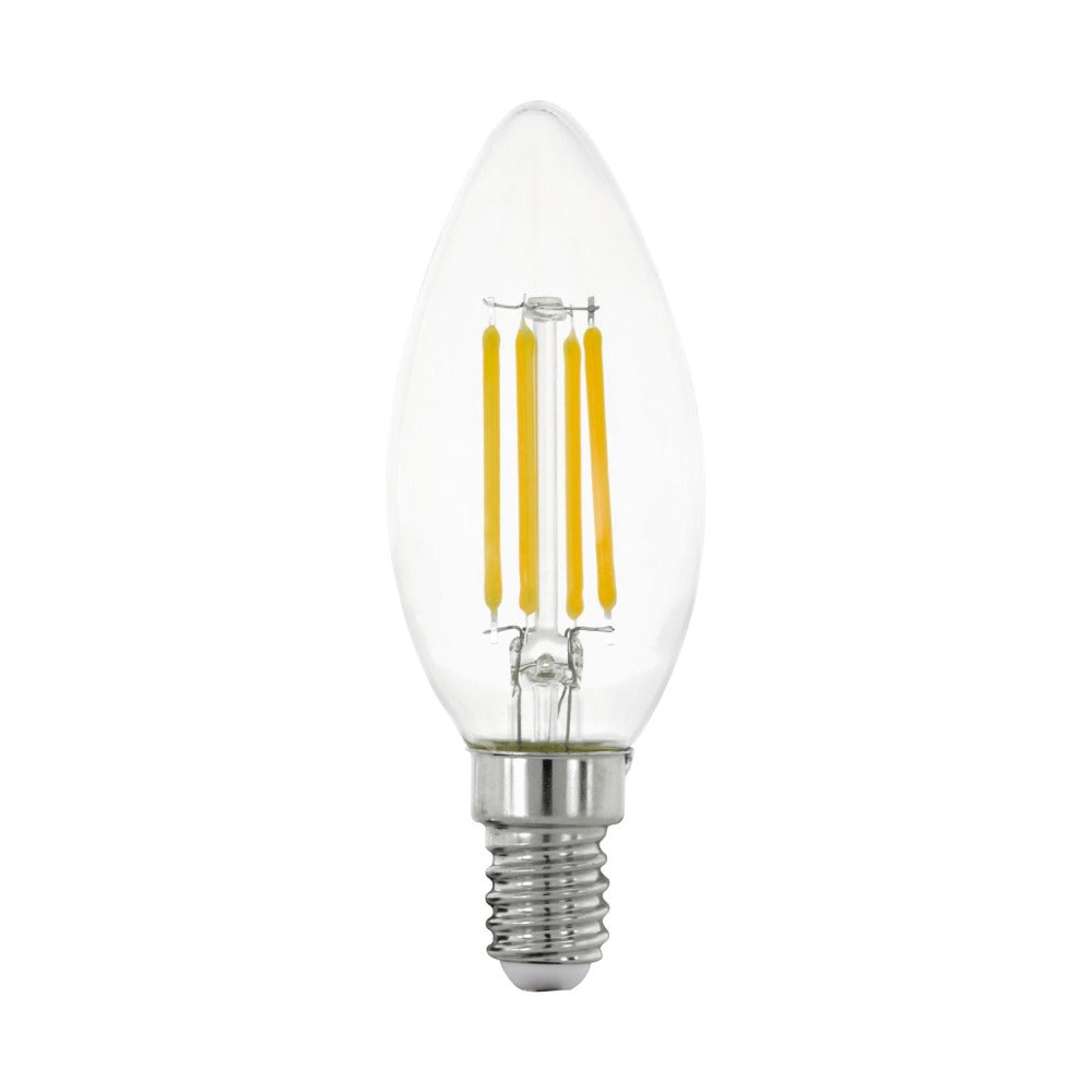Buy LED Filament Globes Australia Filament Candle LED Globe 240V 4W SES Clear 2700K - 11759