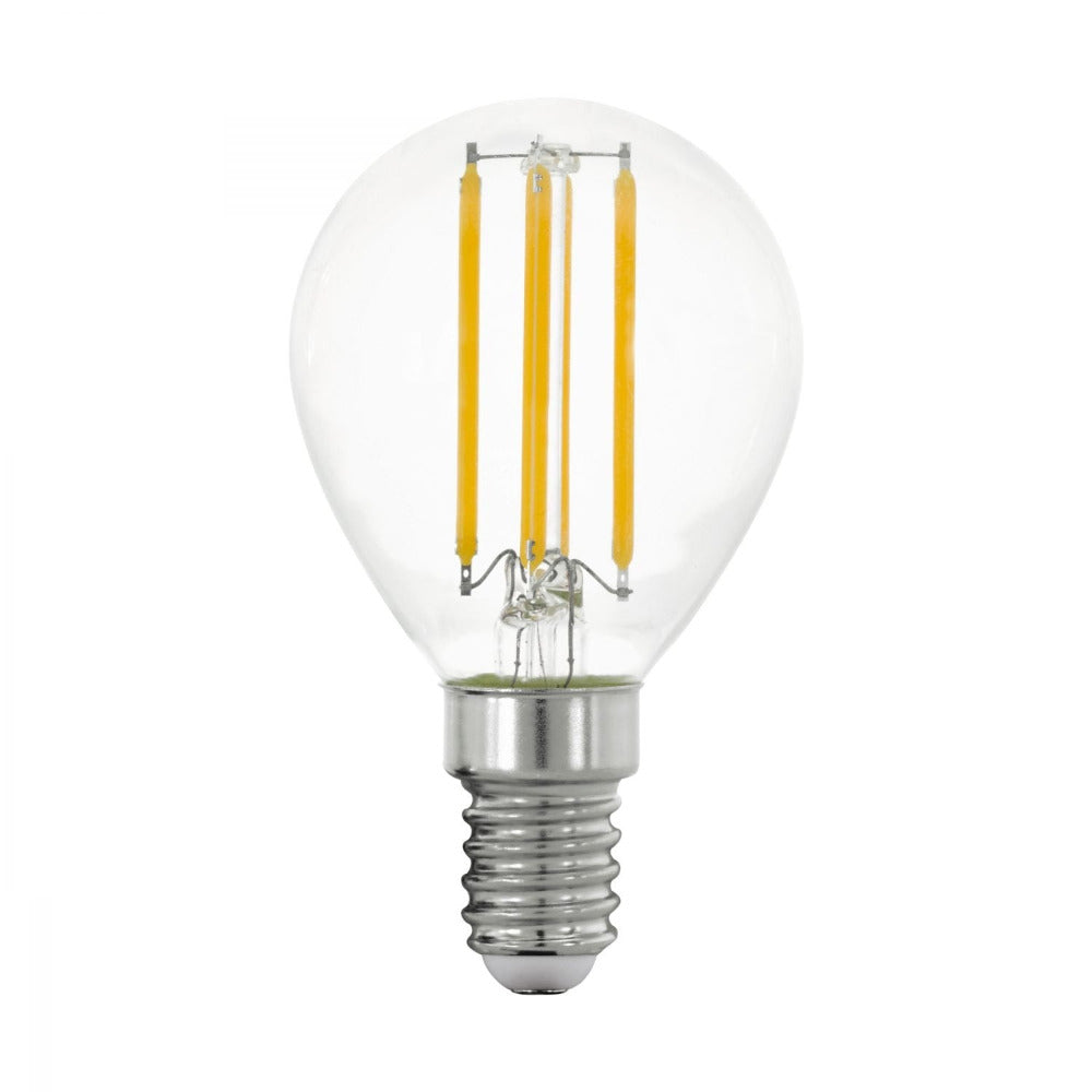 Buy LED Filament Globes Australia Filament Fancy Round LED Globe 240V 4W SES Clear 2700K - 11761