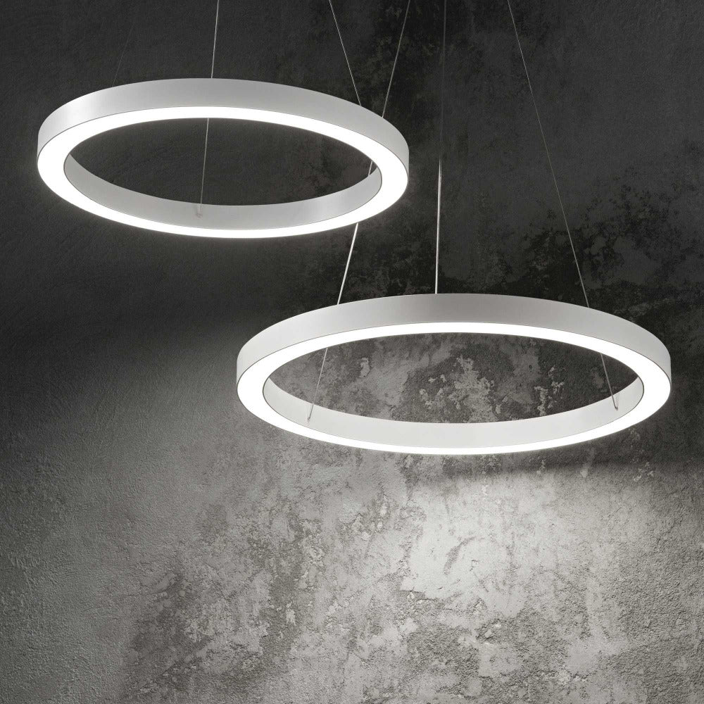 Buy LED Pendants Australia Oracle Sp LED Pendant W700mm Aluminum 3000K - 2221