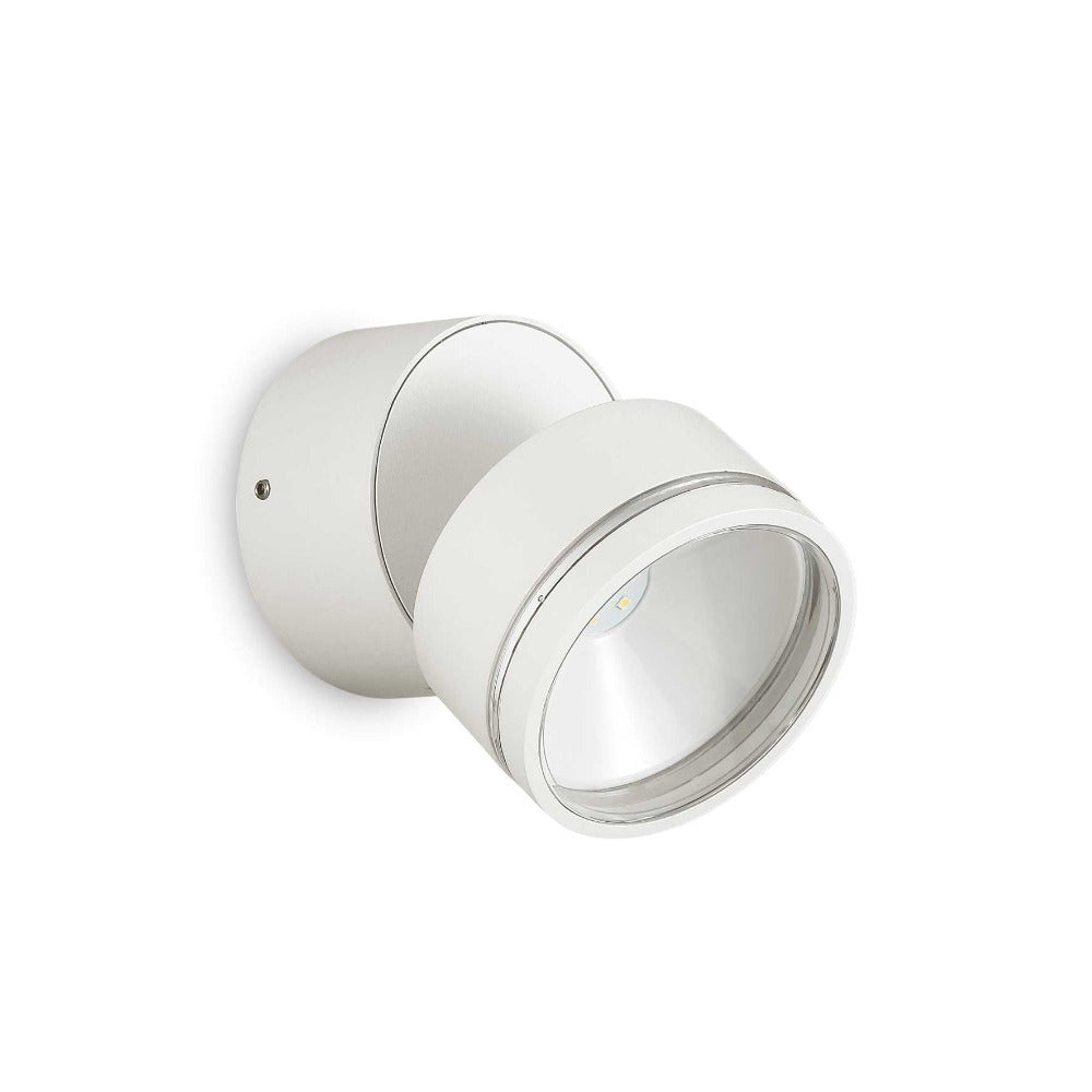Buy Exterior Wall Lights Australia Omega Ap Round Exterior Wall Light Aluminum 3000K - 2854
