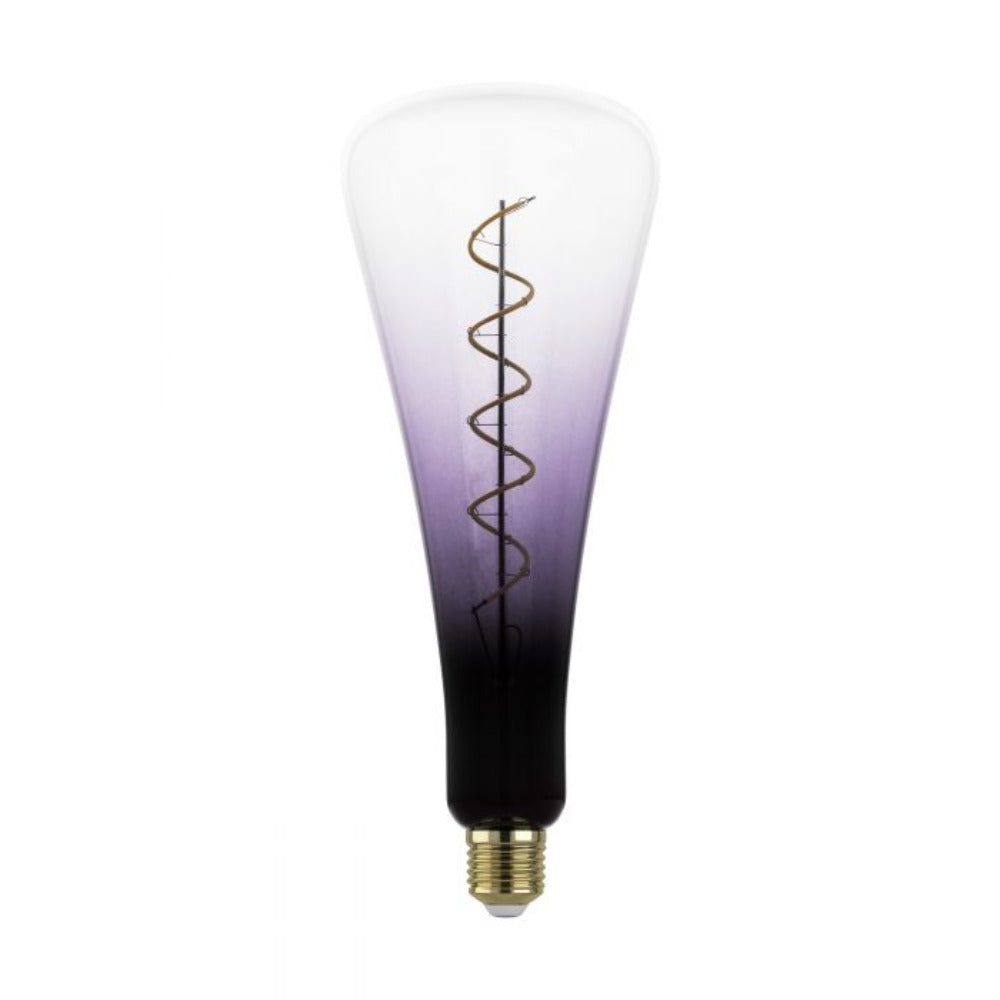 Buy LED Filament Globes Australia Filament Dimmable LED Globe Bulb 240V 4W ES Purple Transparent Glass 1800K - 12276