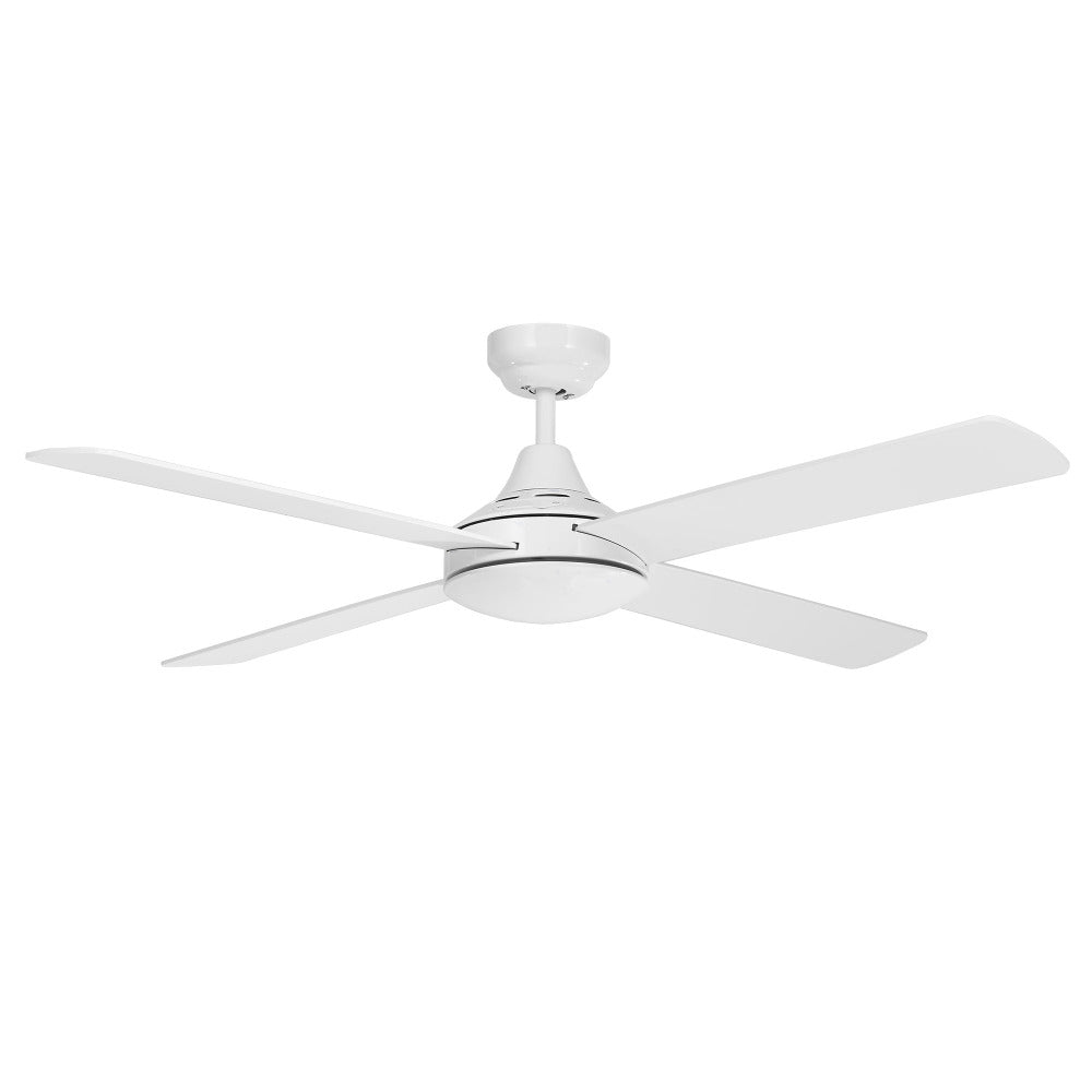 Buy AC Ceiling Fans Australia Four Seasons Link 48" 4 Blade Ceiling Fan Only White - FSL124W