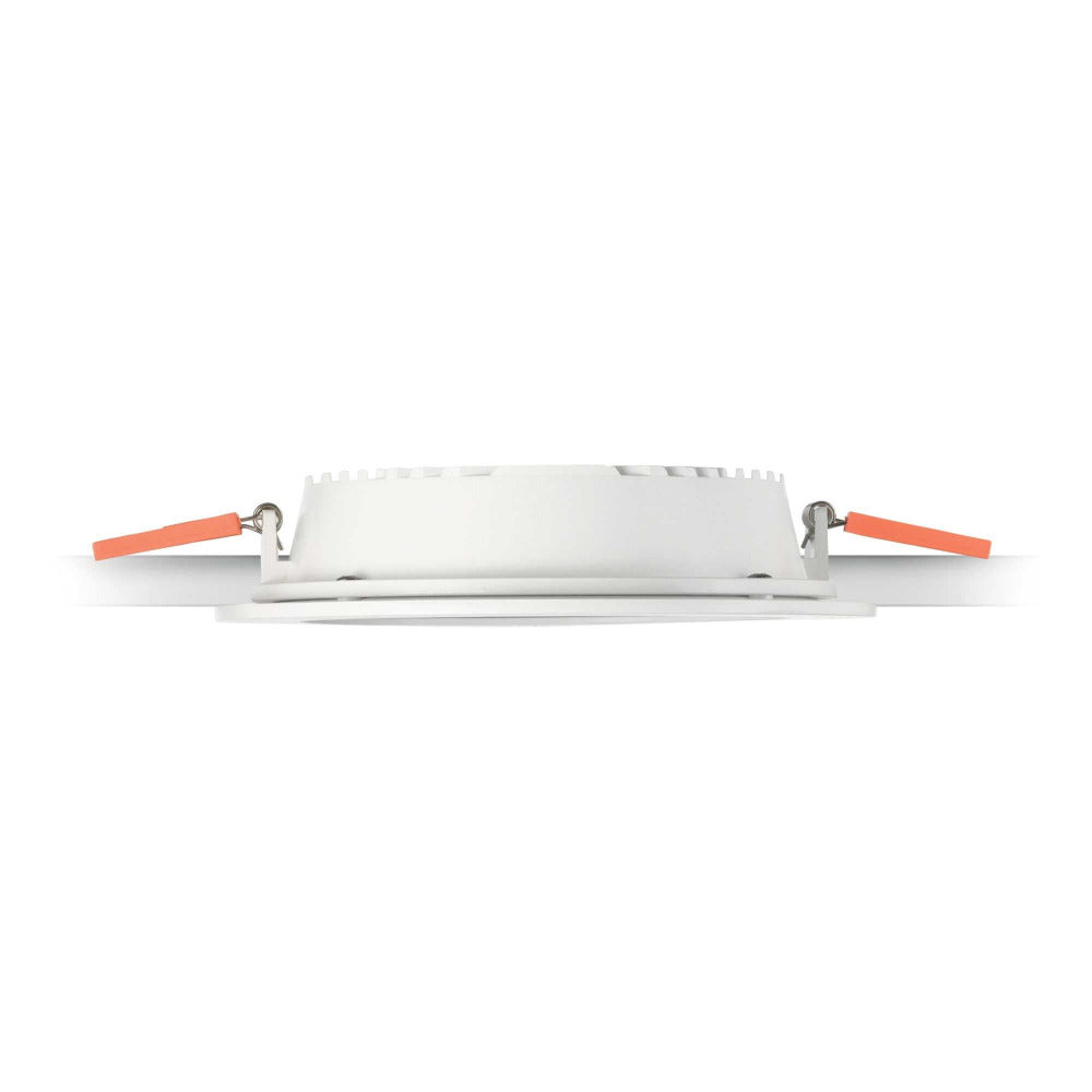 Buy Recessed LED Downlights Australia Groove Fi Round Recessed LED Downlight 30W White 3000K - 124018