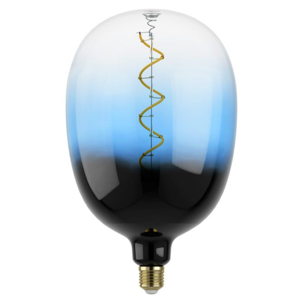 Buy LED Filament Globes Australia Filament Dimmable LED T180 Globe 240V 4W ES Blue Transparent Glass 2000K - 12552