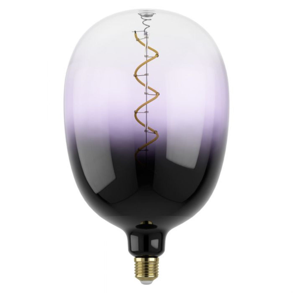 Buy LED Filament Globes Australia Filament Dimmable LED T180 Globe 240V 4W ES Purple Transparent Glass 1800K - 12554