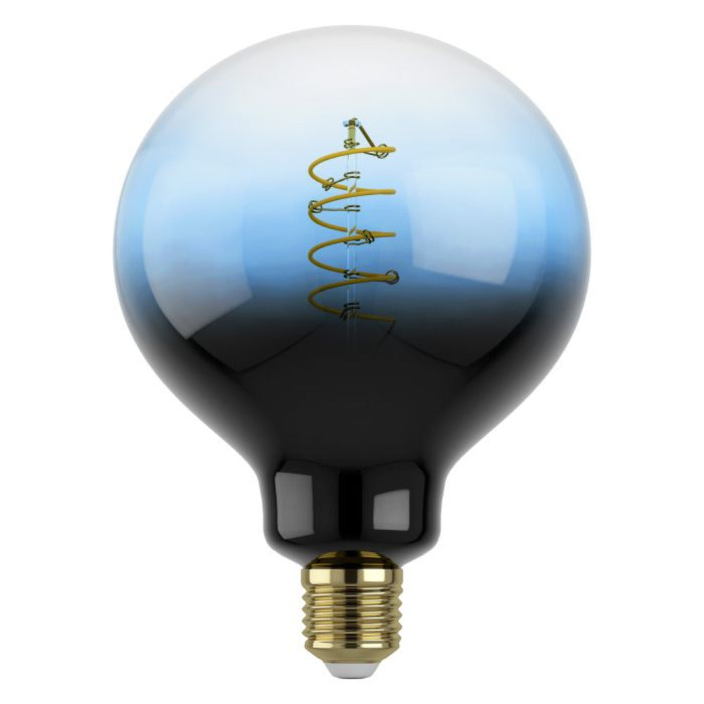 Buy LED Filament Globes Australia Filament Dimmable LED G125 Globe Bulb 240V 4W ES Blue Transparent Glass 2000K - 12555