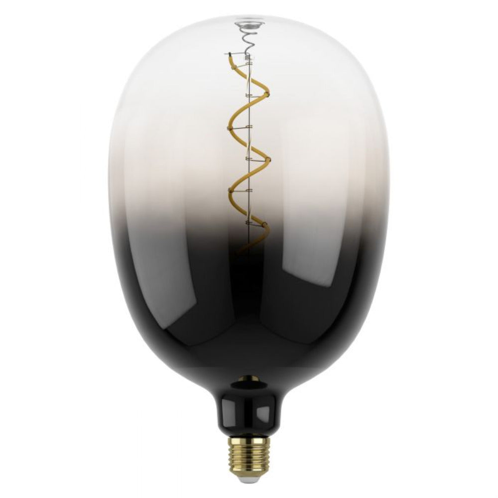 Buy LED Filament Globes Australia Filament Dimmable LED T180 Globe Bulb 240V 4W ES Grey Transparent Glass 1800K - 12588