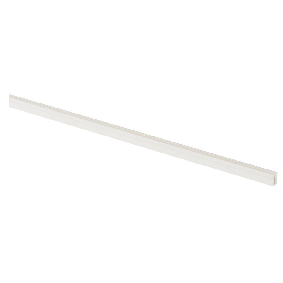 Buy Strip Light Profiles Australia LED Strip Profile W9.6mm L1m White PVC - HV9792-PVC-CHANNEL