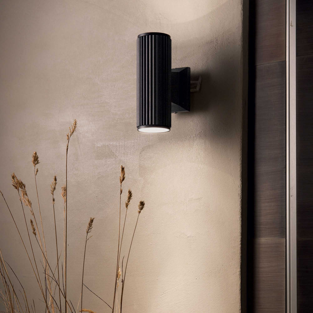 Buy Up / Down Wall Lights Australia Base Ap2 Up / Down Wall 2 Lights Aluminium - 1294