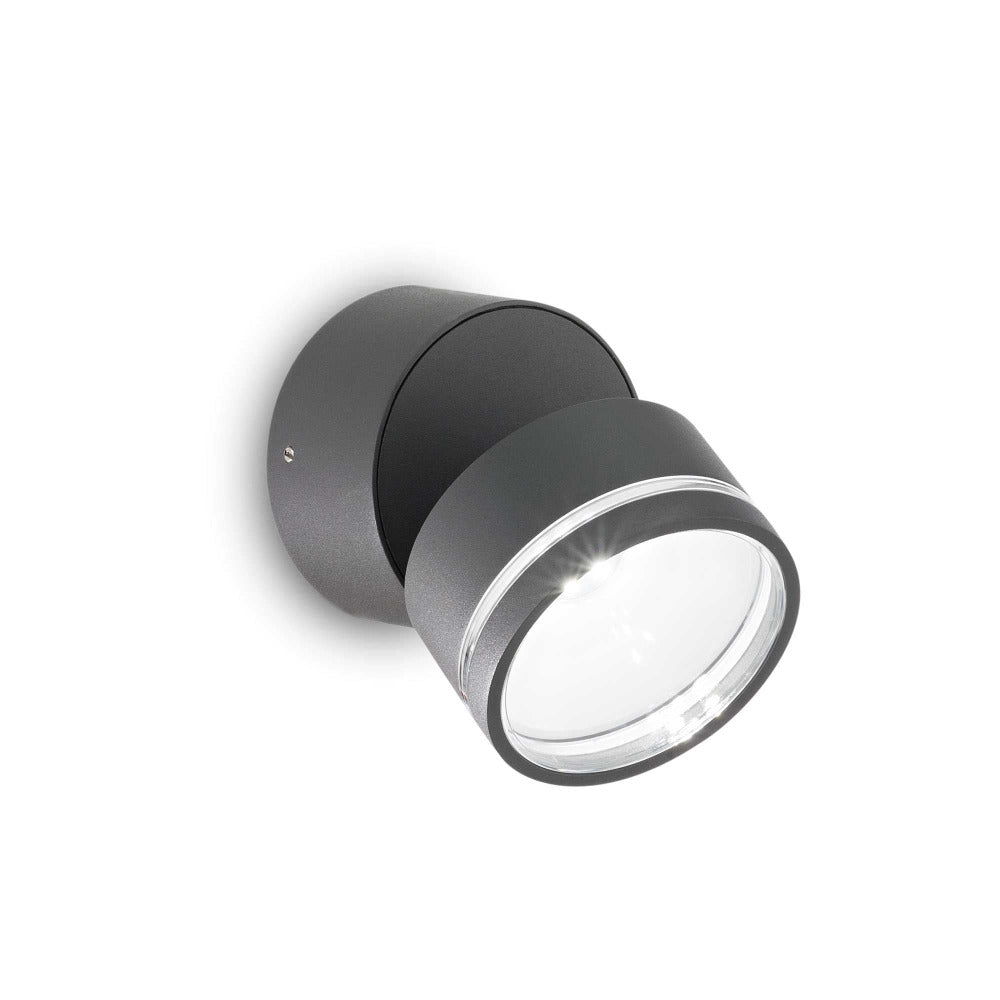 Buy Exterior Wall Lights Australia Omega Ap Round Exterior Wall Light Aluminum 3000K - 2854