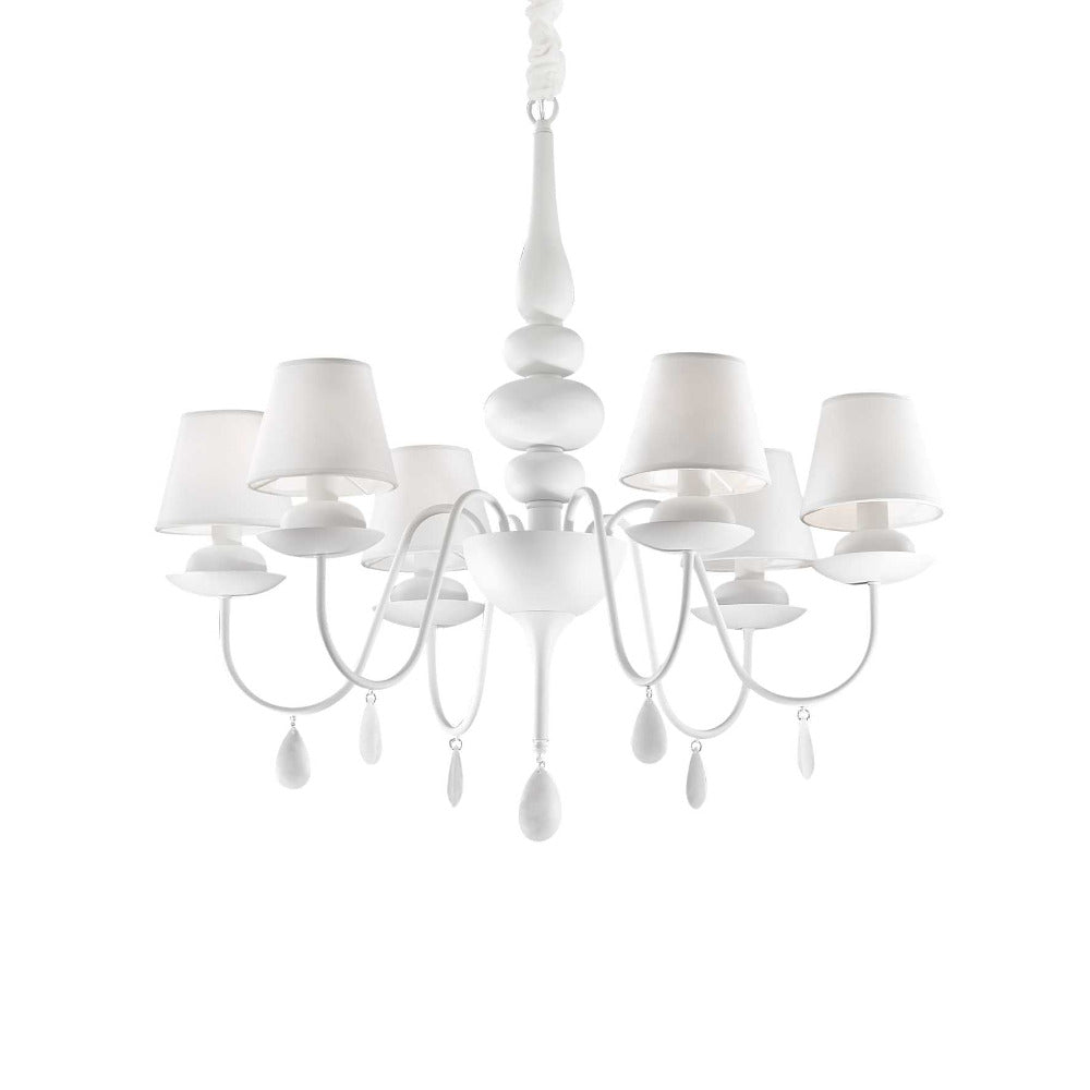 Buy Chandeliers Australia Blanche Sp6 Chandelier 6 Lights Metal - 0355