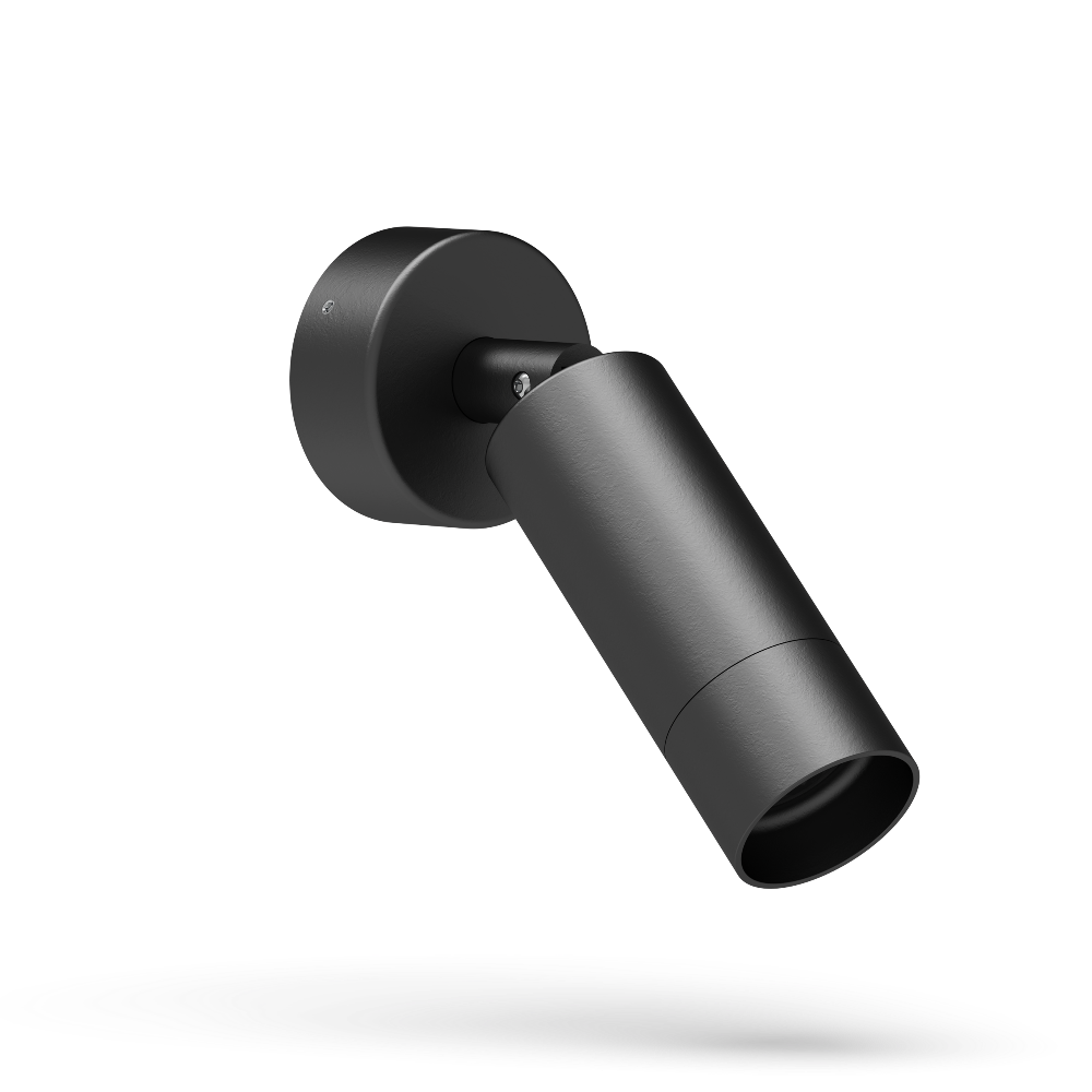 Buy Exterior Wall Lights Australia Lumena Exterior Wall Light Adjustable 24V Black Ace Aluminium - AQL-220-A2-X0