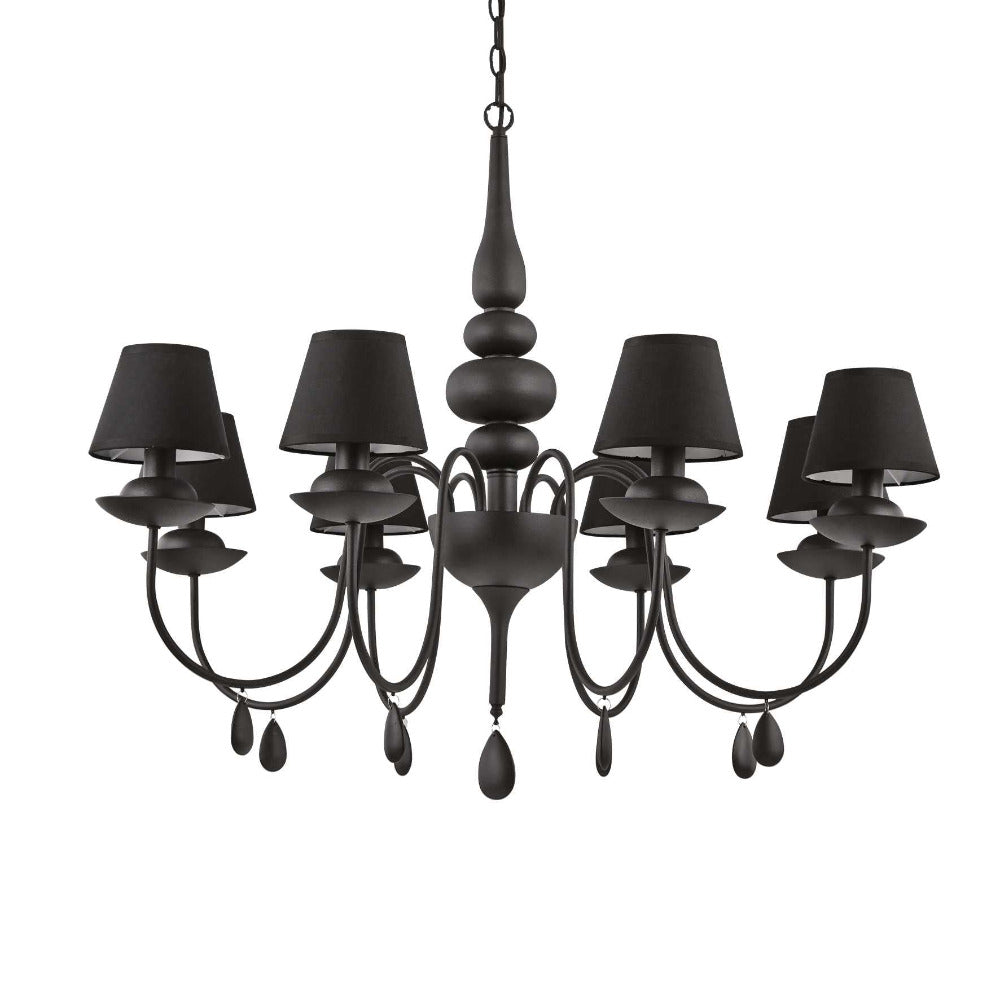 Buy Chandeliers Australia Blanche Sp8 Chandelier 8 Lights Metal - 03557