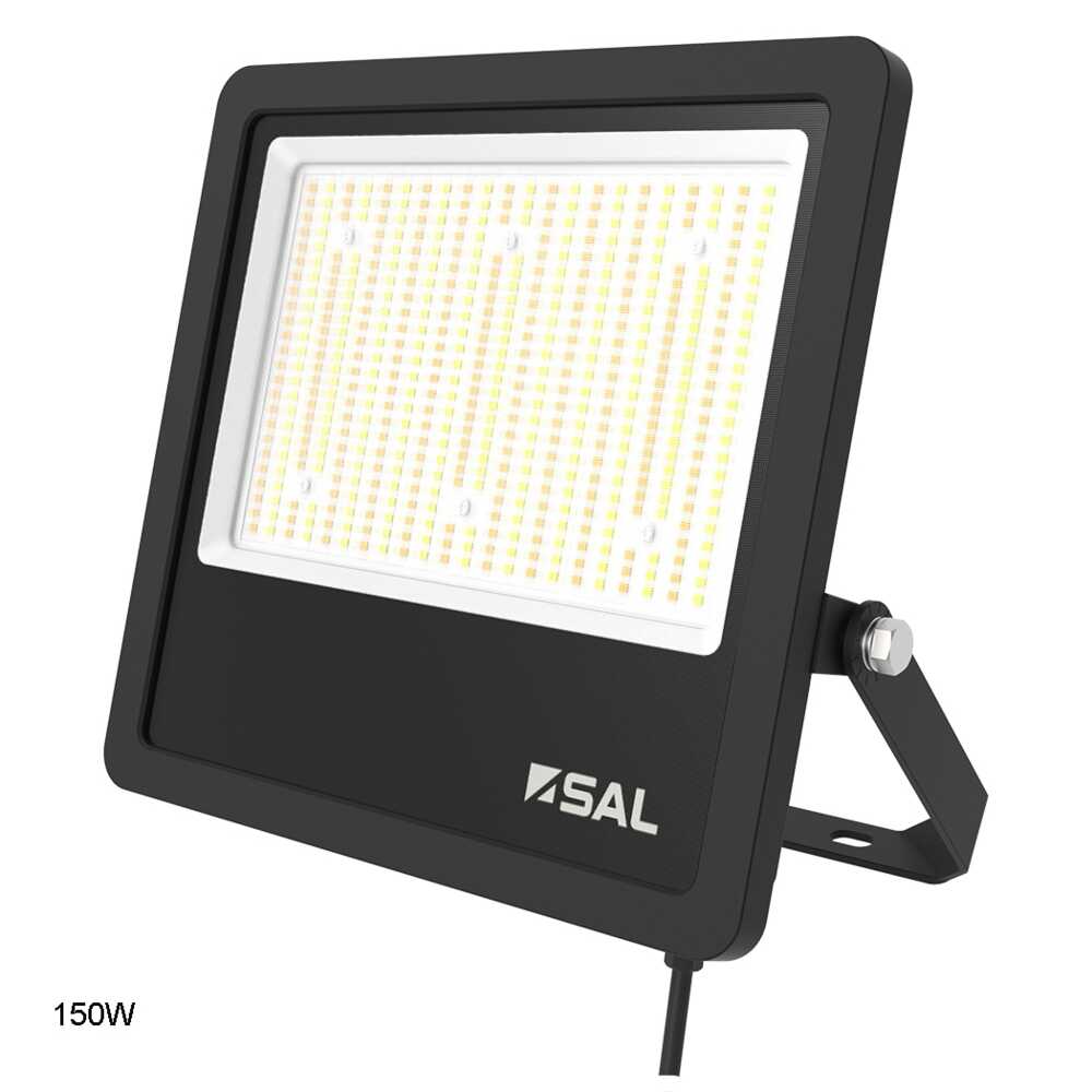 Buy Flood Lights Australia TRADESTAR Flood Light 150W Black Aluminium 3CCT - SE7169MP150TC