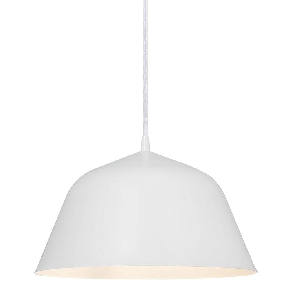 Buy Pendant Lights Australia Ella 1 Light Medium Pendant White - 48713001