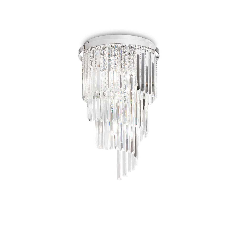 Buy Ceiling Crystals Australia Carlton Pl8 Ceiling Crystal 8 Lights Metal / Crystals - 168920