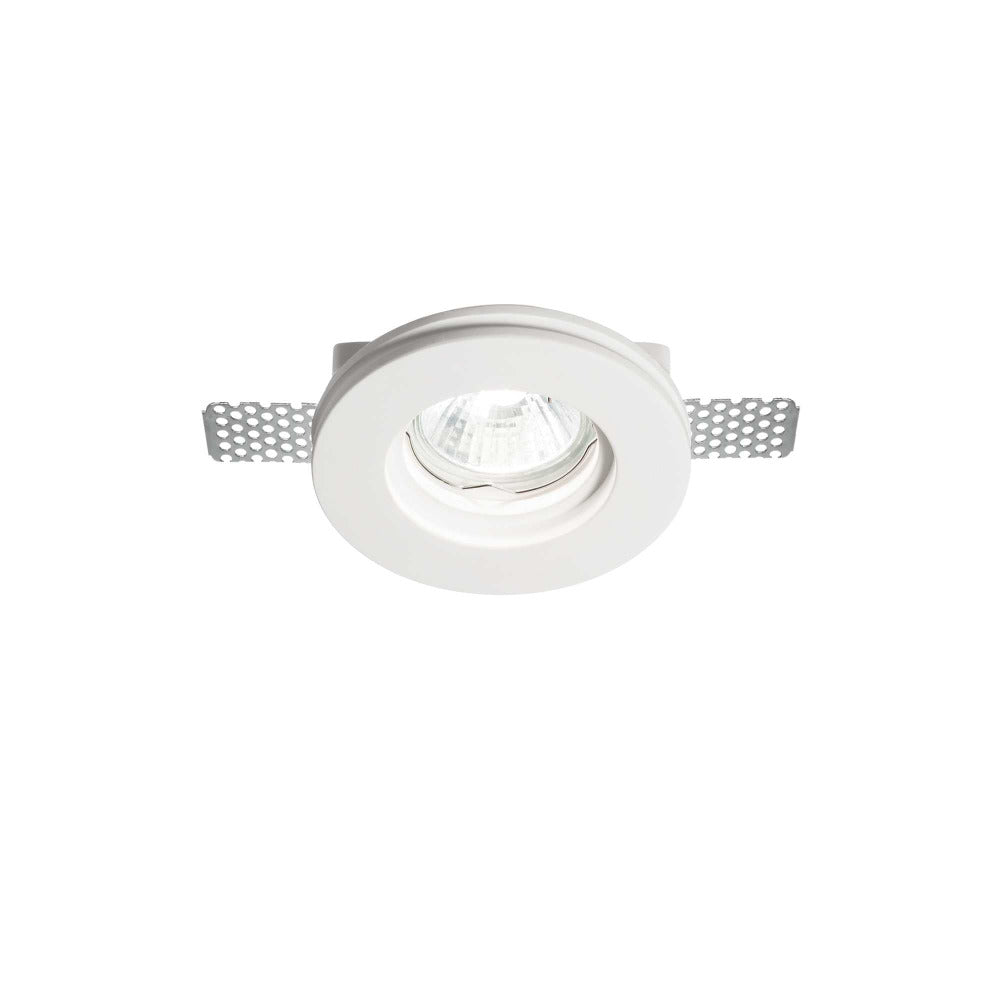 Buy Recessed Downlights Australia Samba Fi Round Recessed Downlight W100mm White - 150307