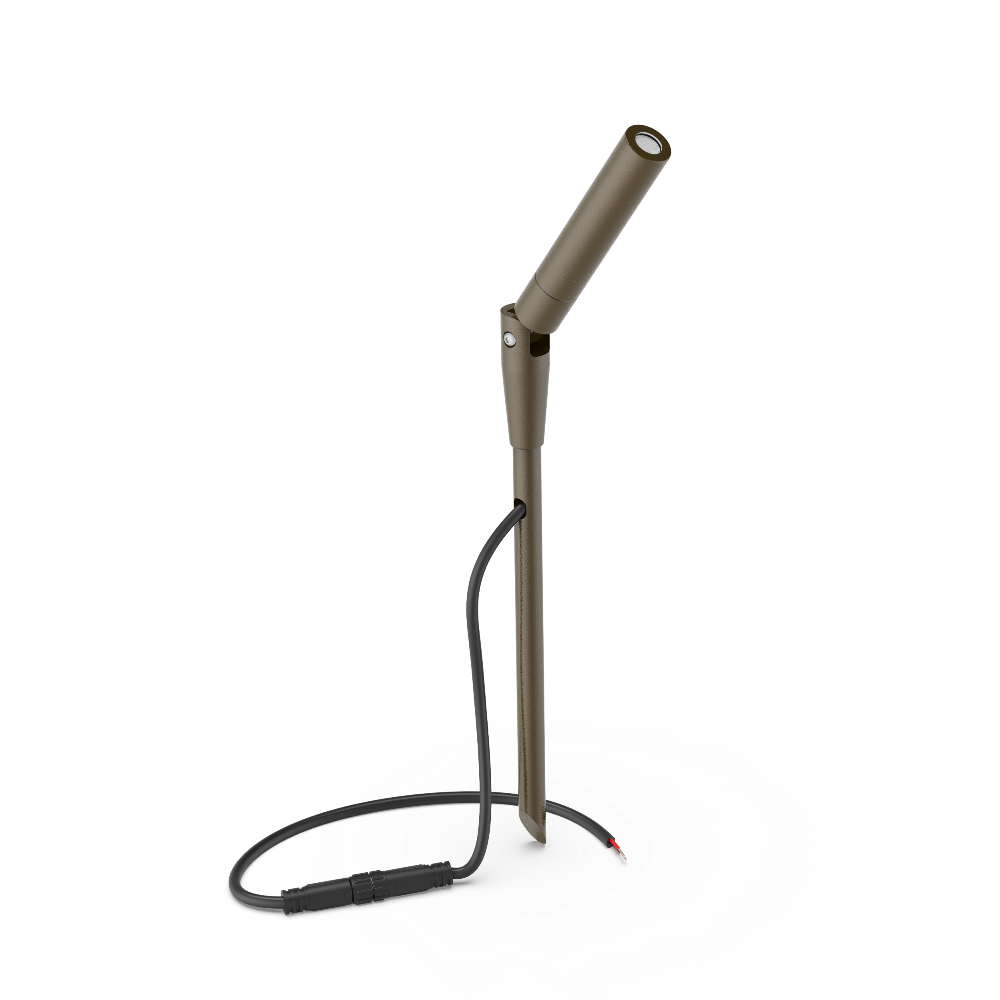Buy Spike Lights Australia Lumena Spike Light Adjustable 24V DC W17mm Medium Bronze Aluminium - AQL-116-A3-B002