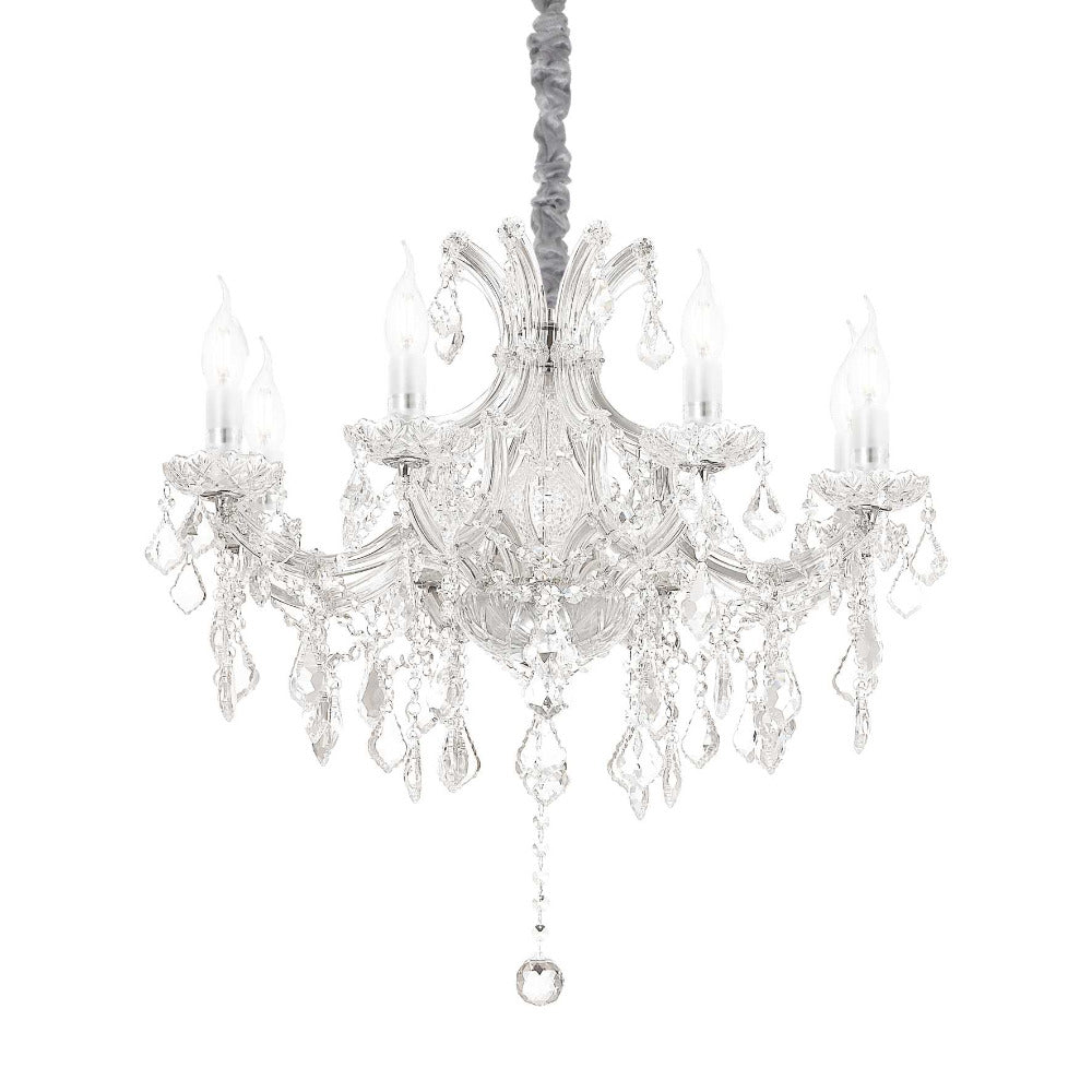 Buy Chandeliers Australia Napoleon Sp8 Chandelier 8 Lights Metal / Crystal - 167
