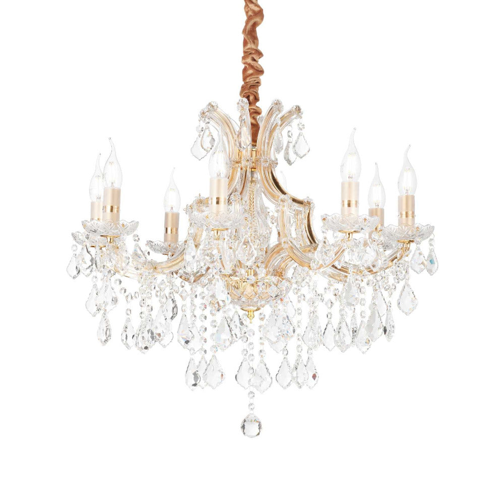 Buy Chandeliers Australia Napoleon Sp8 Chandelier 8 Lights Metal / Crystal - 167