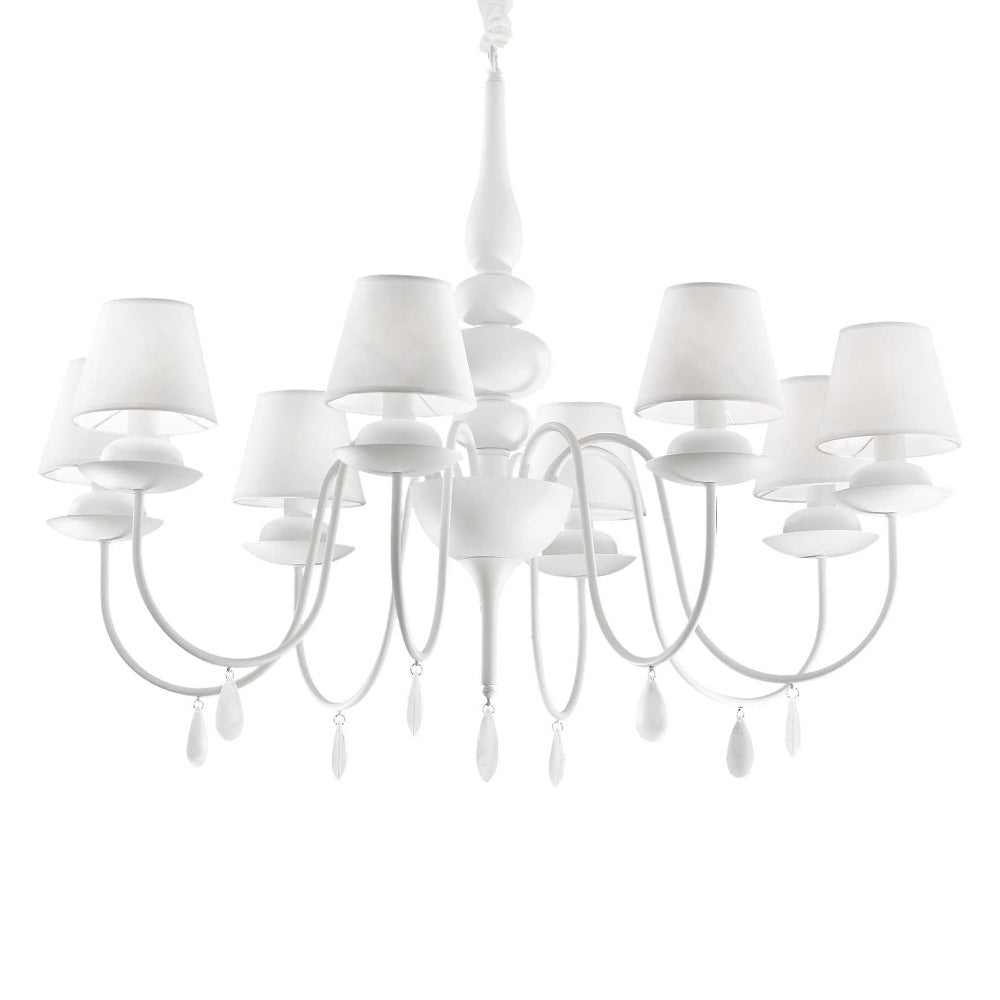 Buy Chandeliers Australia Blanche Sp8 Chandelier 8 Lights Metal - 03557