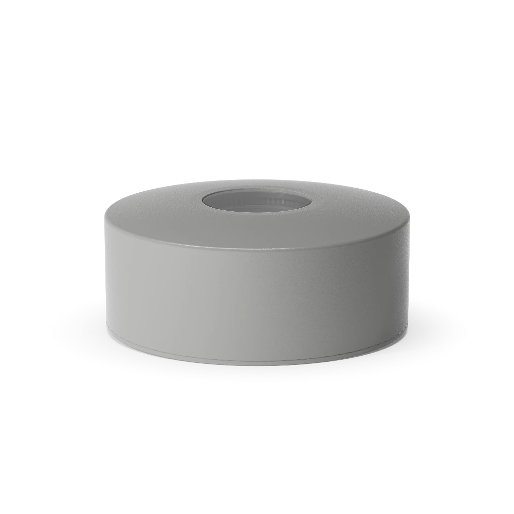 Buy Surface Mounted Downlights Australia Lumena Surface Mounted Downlight 24V DC H33mm Venerable Silver Aluminium - AQL-175-A4-X0