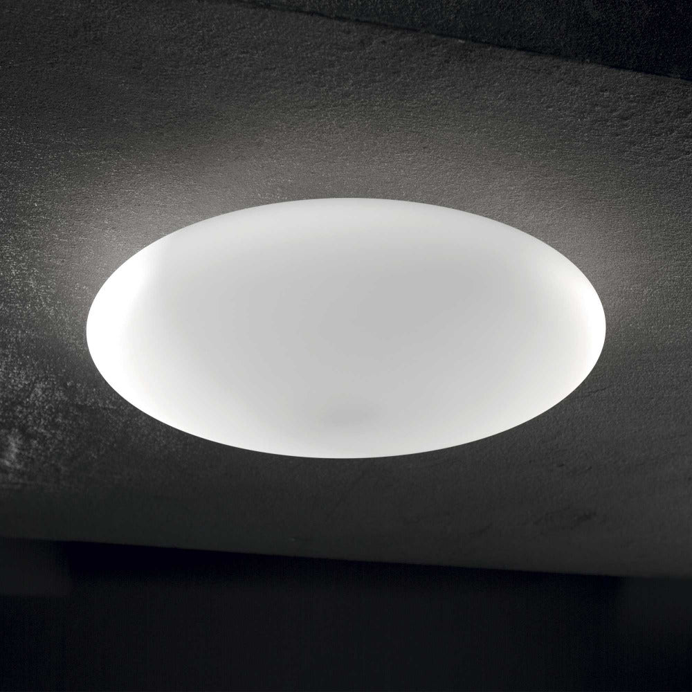 Smarties Pl3 Oyster 3 Lights W500mm White Glass - 032030