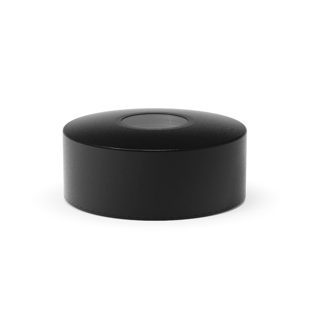 Buy Surface Mounted Downlights Australia Lumena Surface Mounted Downlight 24V DC H33mm Black Ace Aluminium - AQL-175-A2-X0