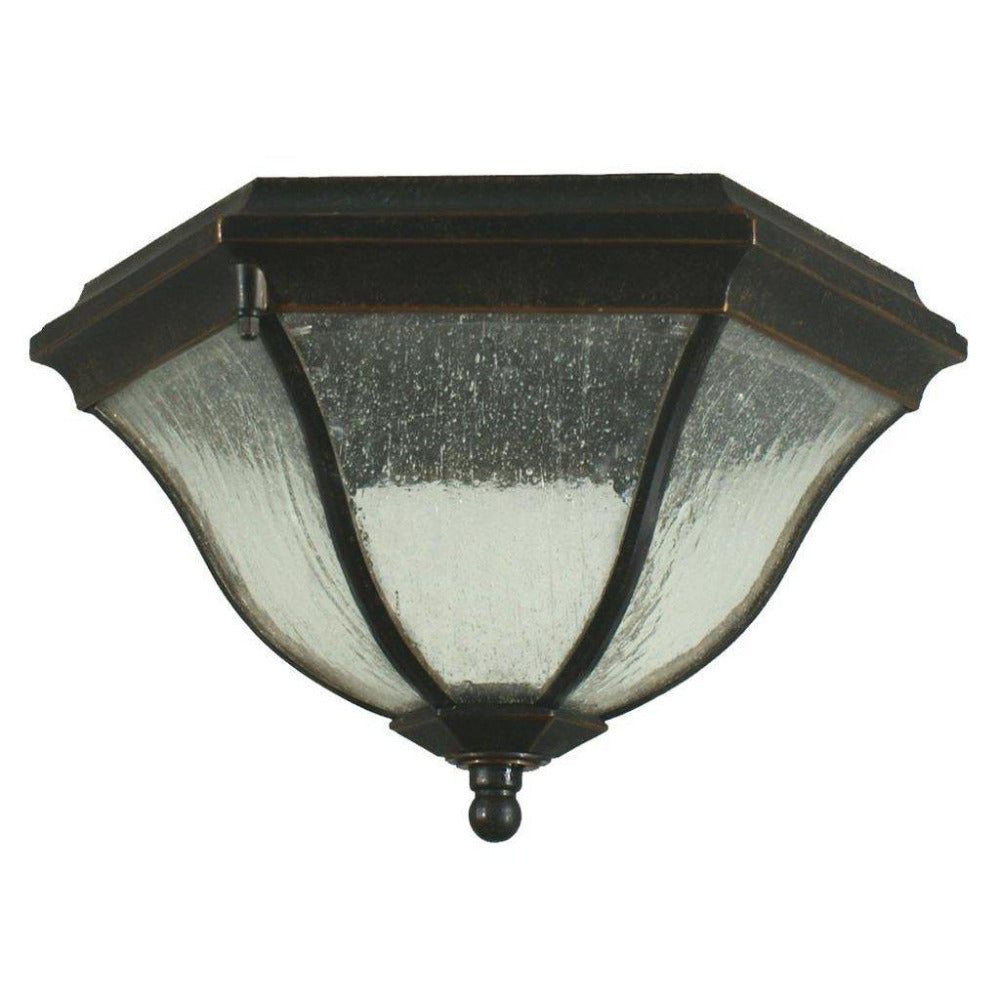 Buy Outdoor Close To Ceiling Lights Australia Wickham Under Eave Light Antique Bronze IP44 - 1000599