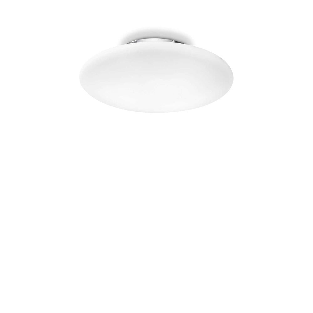 Smarties Pl2 Oyster 2 Lights White Glass - 032047