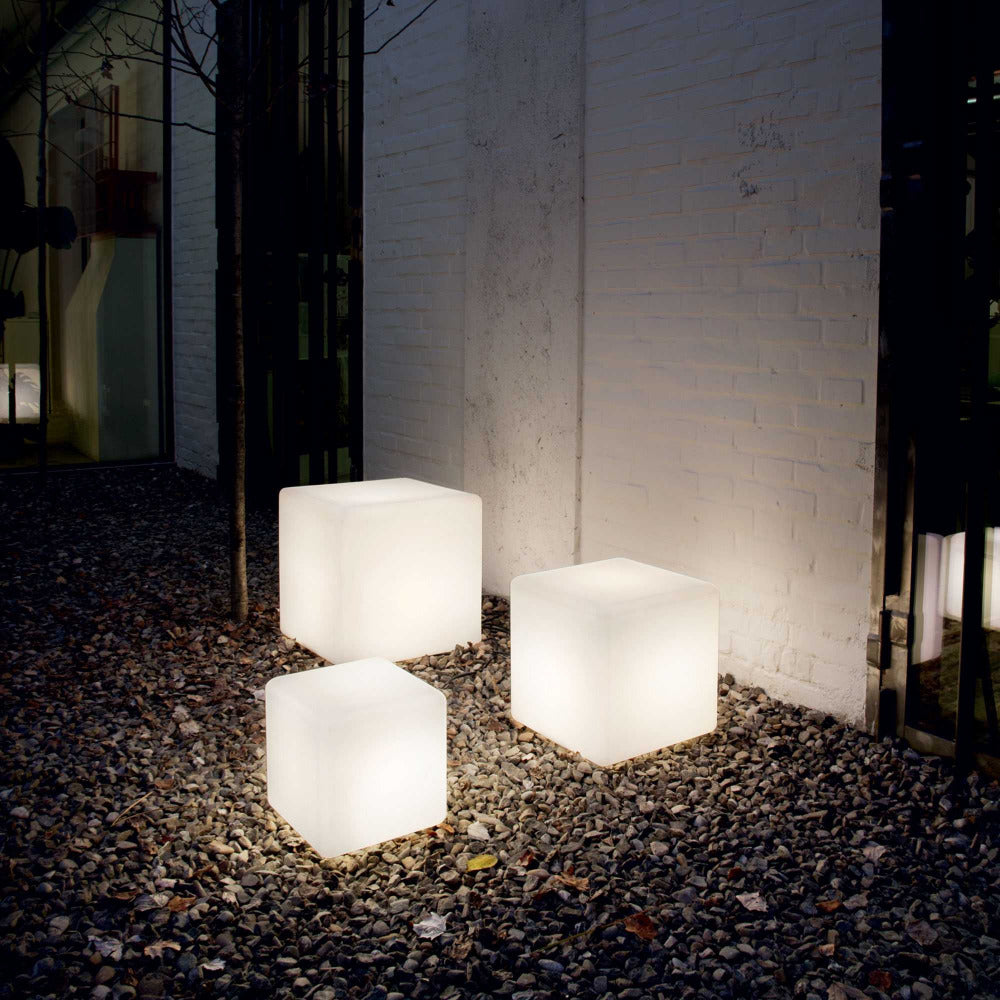 Buy Pillar & Pedestal Lights Australia Luna Pt1 Pillar & Pedestal Light W300mm White Plastic - 191577