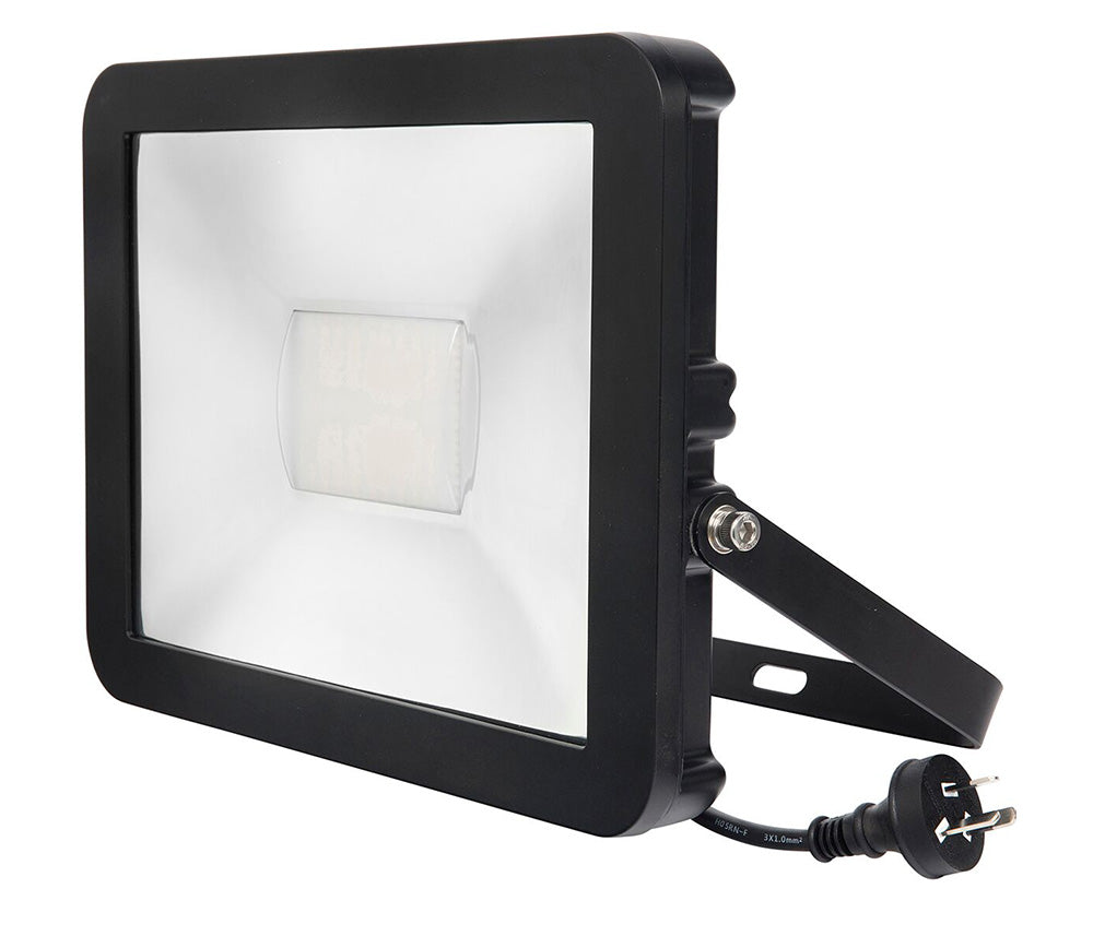Buy Floodlights Australia Stealth Slim Floodlight 50W 4200K Black - 19489/06