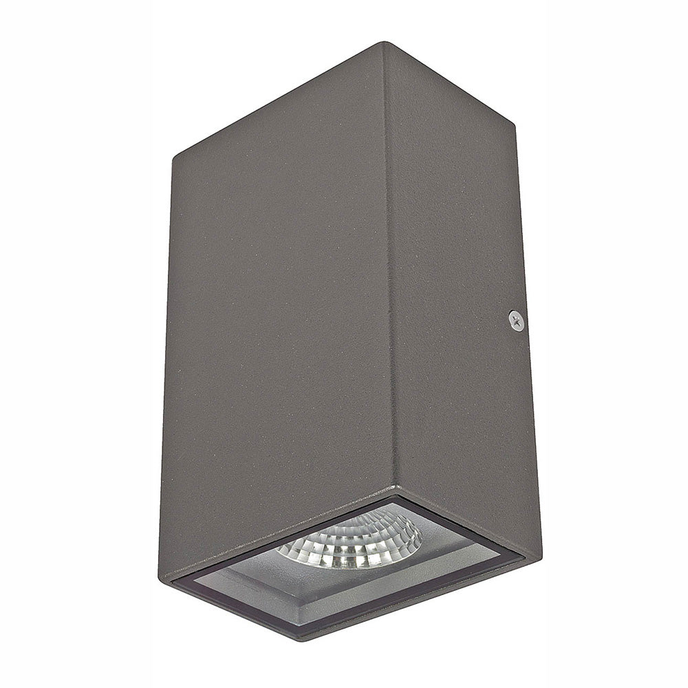 Buy Up / Down Wall Lights Australia Vernier-II LED Rectangular Up/Down Wall Light-Charcoal - 19675/51