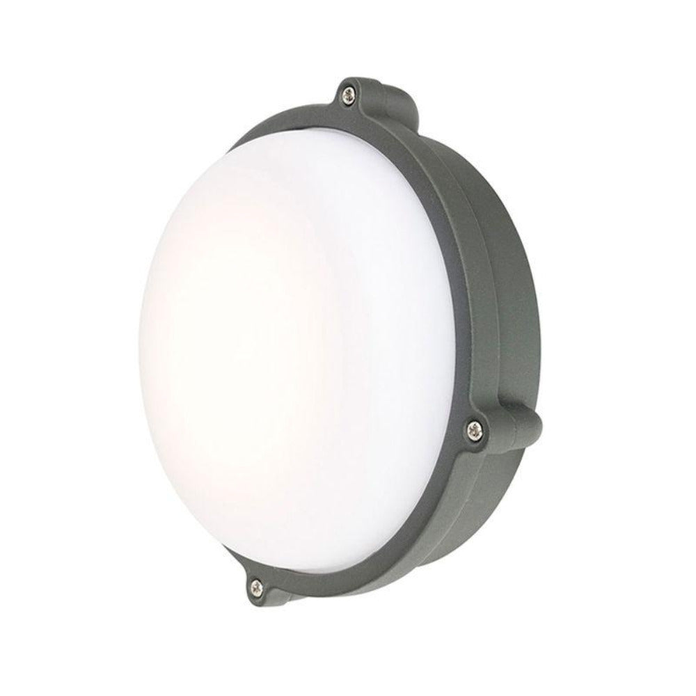 Buy LED Bunker Lights Australia Delatite LED 10W Round Bunker-Charcoal - 19692/51