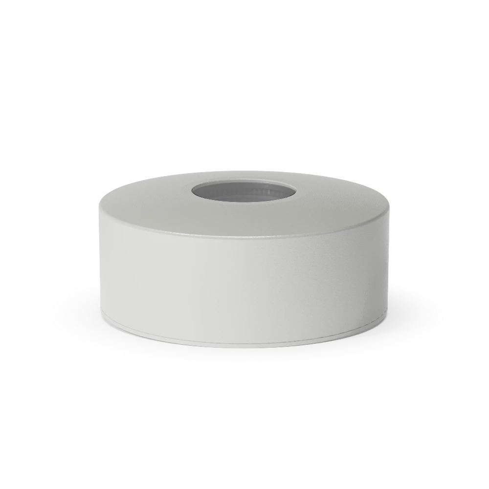 Buy Surface Mounted Downlights Australia Lumena Surface Mounted Downlight 24V DC H33mm Silver Reign Aluminium - AQL-175-A1-X0