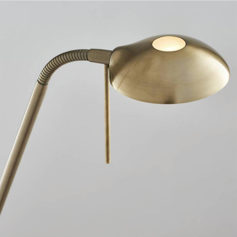 Buy Mother & Child Floor Lamps Australia Reed LED Mother & Child Floor Lamp - Antique Brass - LL-LED-01AB