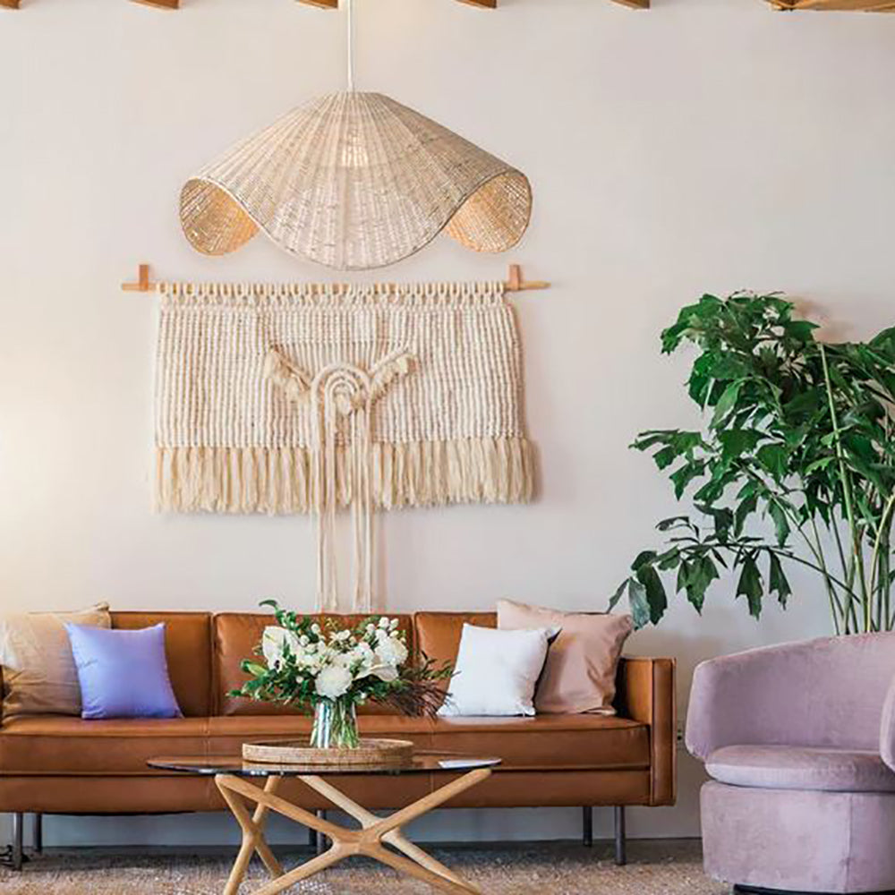 Buy Pendant Lights Australia Adaya Pendant Light Natural Rattan - LL002PL076