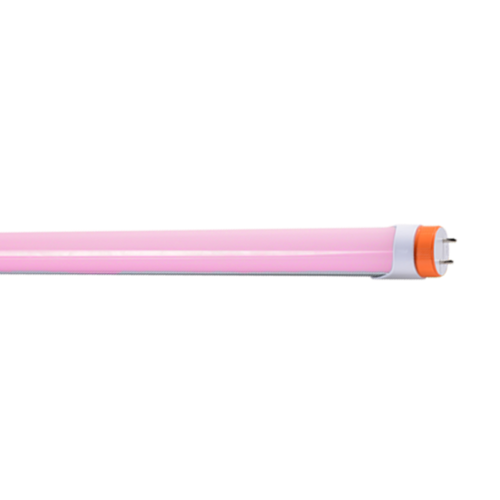 LED Tubes G13 240V 8W Aluminium Opal Pink - VBLFT-325-F-P