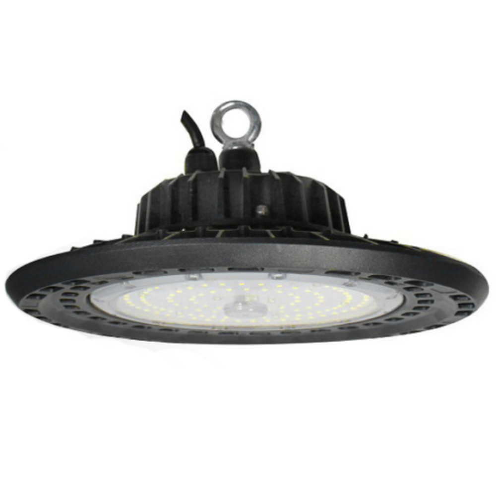 Buy LED High Bay Lights Australia LED High Bay Light 200W Black Aluminium 6500K - UFO-200