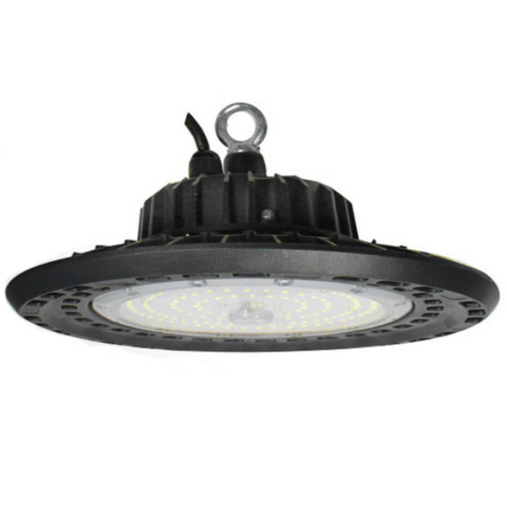 LED High Bay Light 200W Black Aluminium 6500K - UFO-200