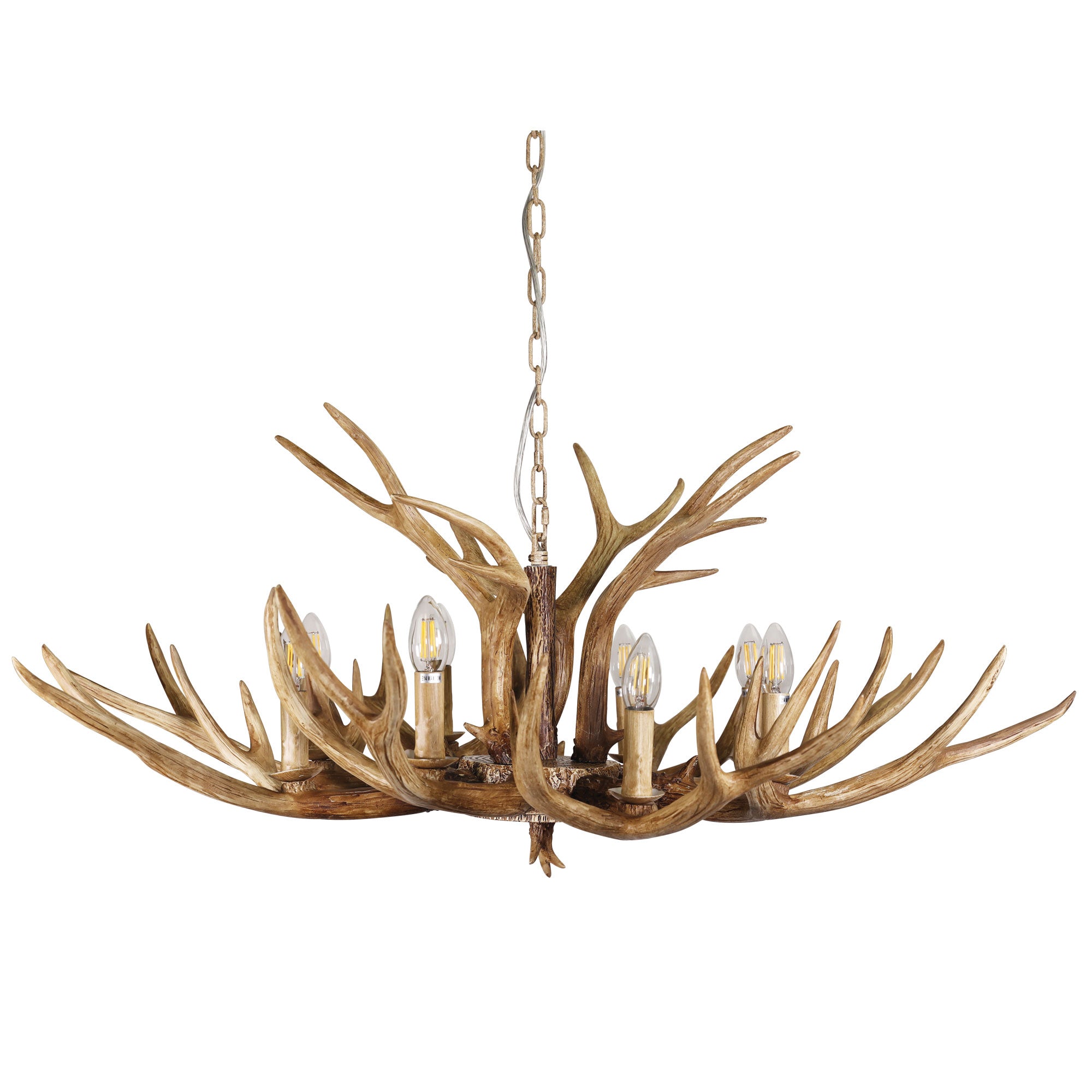 Buy Chandeliers Australia Hyort Chandelier 8 Lights Natural Resin - OL65272/8