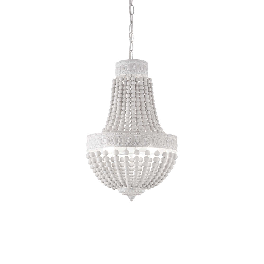 Buy Pendant Lights Australia Monet Sp5 Pendant 5 Lights White Metal - 162737