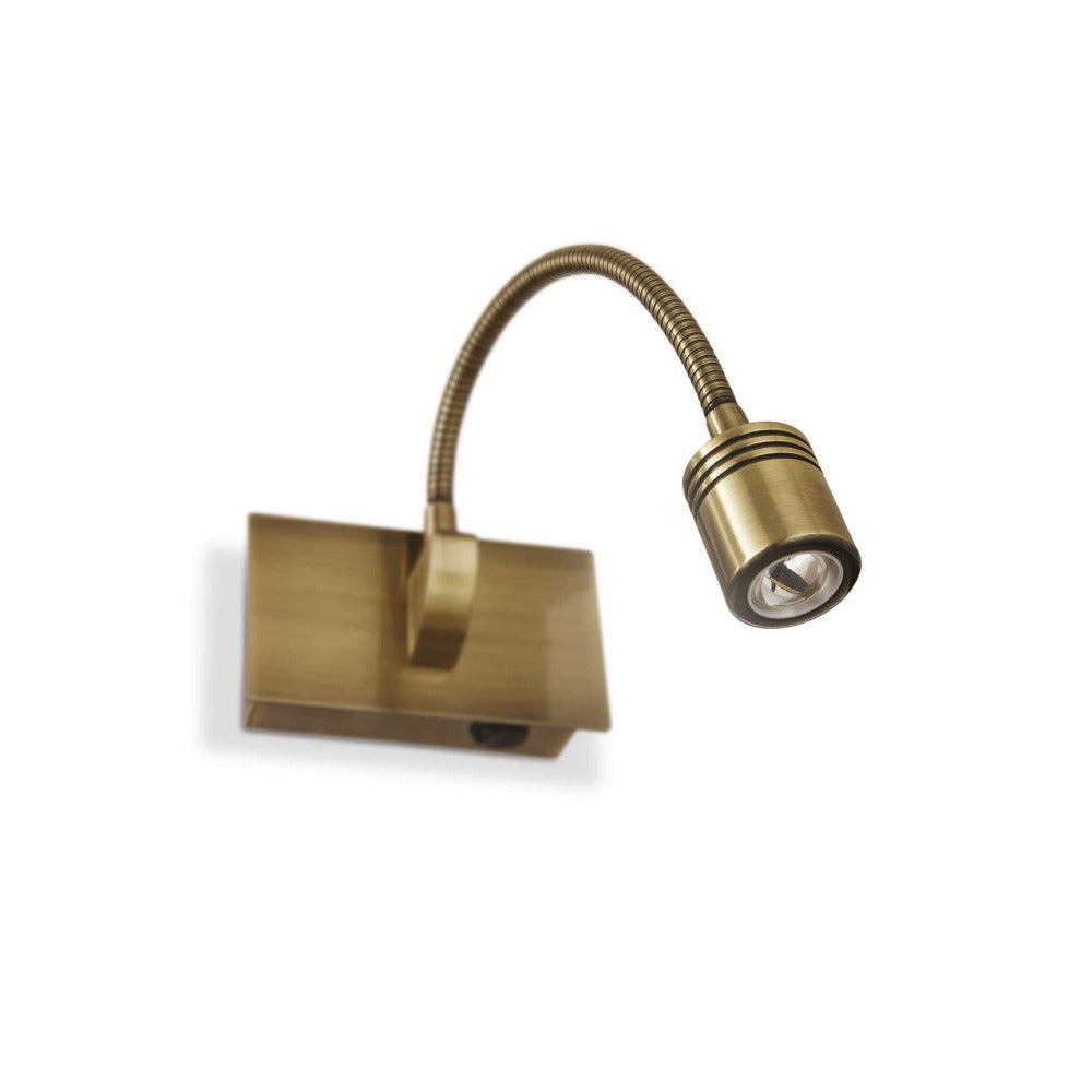 Buy Bedside Reading Lights Australia Dynamo Ap Bedside Reading Light Metal 4000K - 1213
