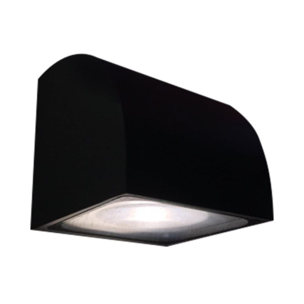 Buy Exterior Wall Lights Australia LED Exterior Wall Light Weatherproof 12W Black Aluminium 3000K - VBLWL-303-4-30