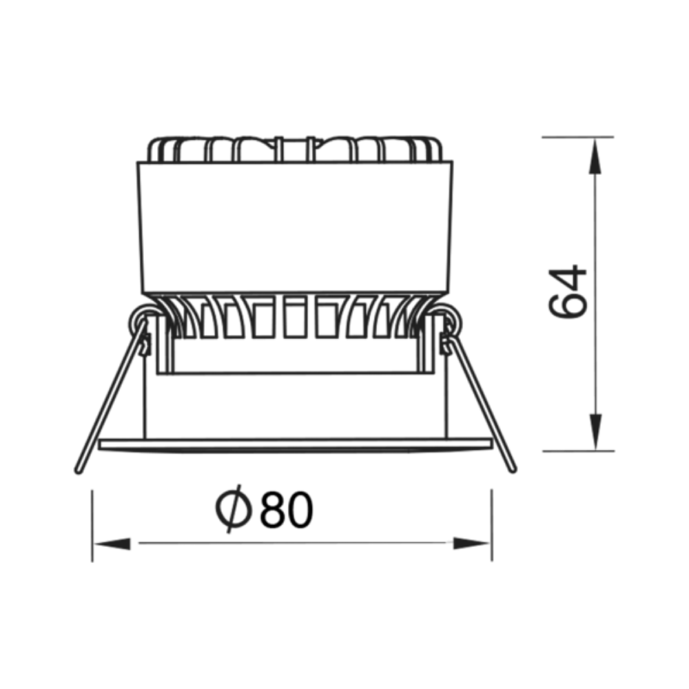 Buy LED Modules Australia LED Module Fixed D64mm White - VBLDL-134-1-A